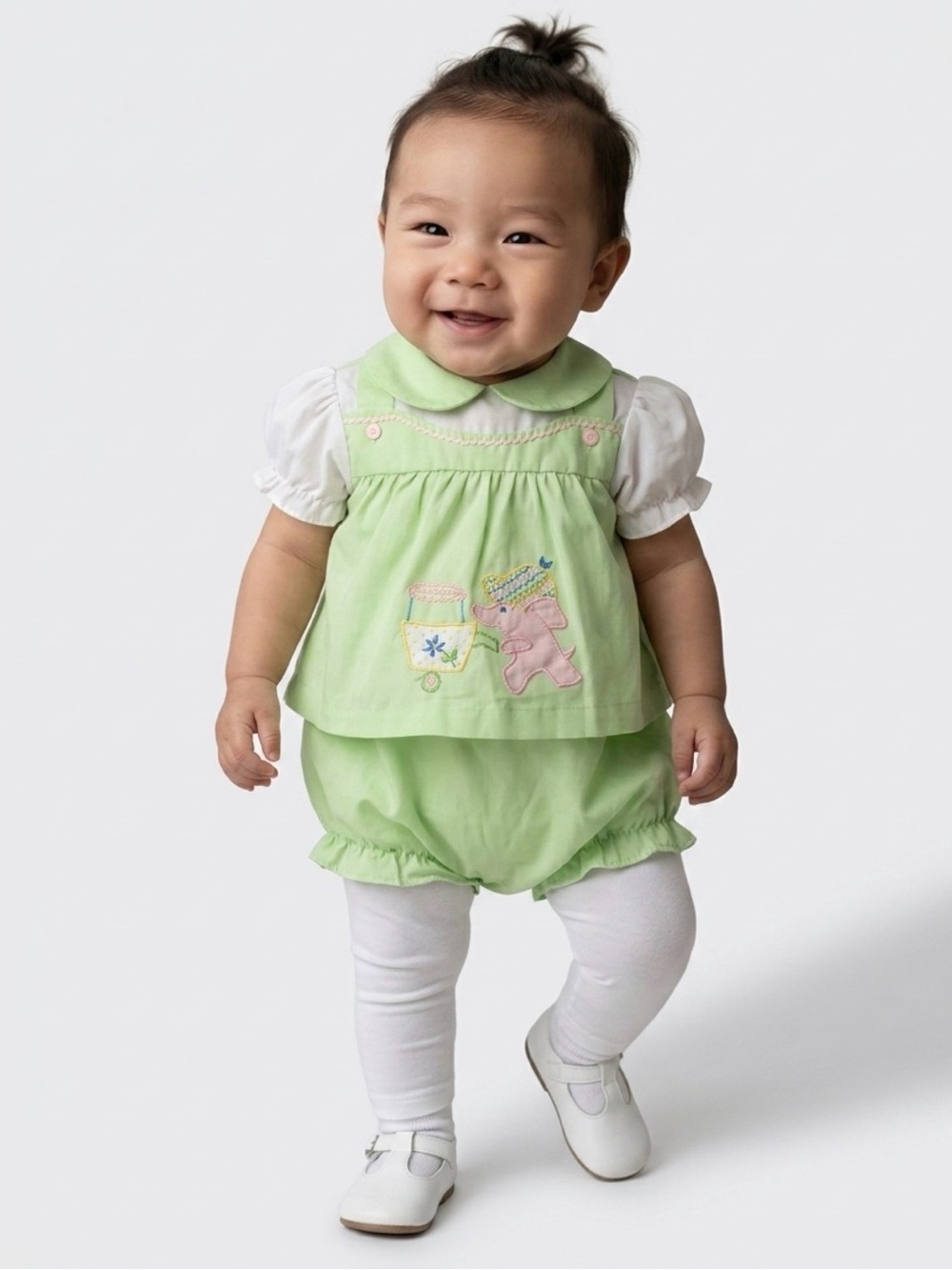 Vintage Mayfair Two-piece Baby Girls Set